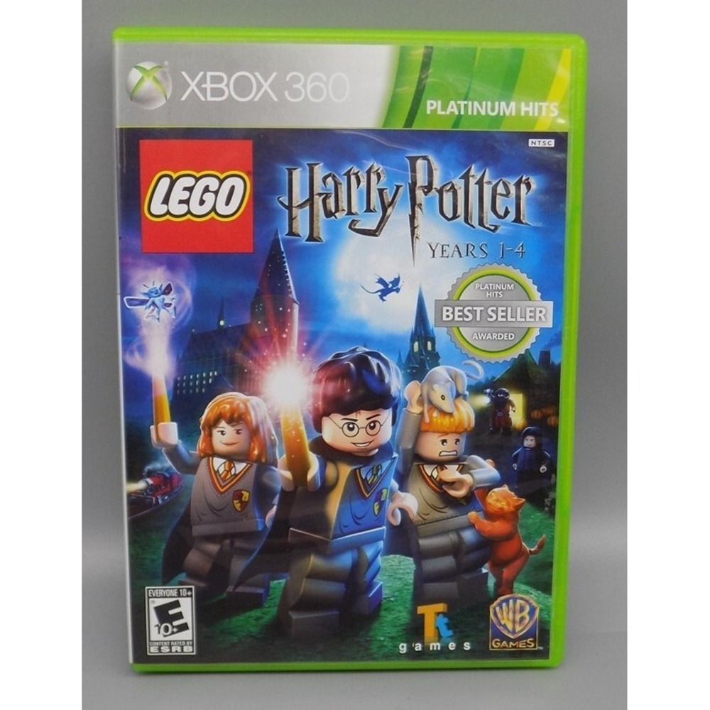 XBox 360 Lego Harry Potter Years 1-4 Game Complete Disc Manual & Case Very Good